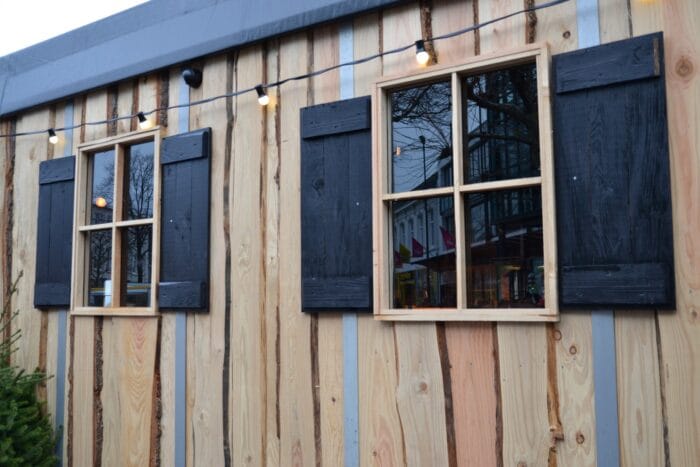 Skihut / Herberg 5,5 meter breed (lengte per 5 meter) - Afbeelding 3